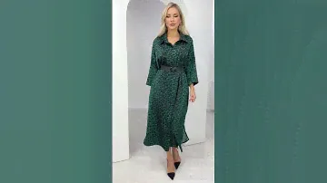Платье "Сьюзан" (лео/зеленое) П10532 #lookoftheday #fashionstyle #одежда #style #стиль