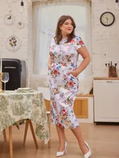Платье Александра с цветами