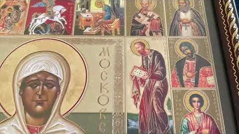 Икона "Праведная Матрона Московская Святая"