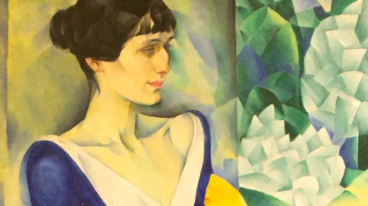 Натан Альтман. Портрет А А. Ахматовой. 1914
