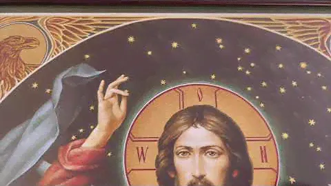 Икона "Спас Благословляющий" (Васнецов)