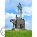 100 рублей 2021 800-летие со дня рождения князя Александра Невского